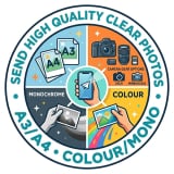 icon to represent sending high quality images